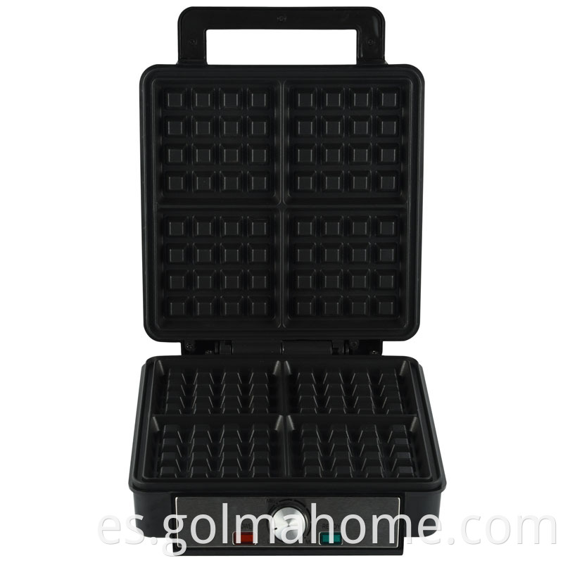 4 Slice Waffle Maker Electric Desayuno Waffles Maker para la tortilla / Penis Waffle Machine 1200W